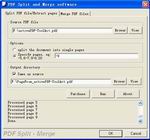 PDF Splitter - PDF Concatenate software